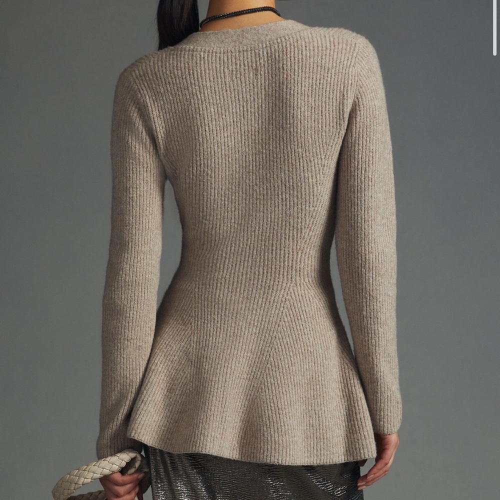 Anthropologie Hourglass Cardigan Sweater Maeve - Picture 10 of 12